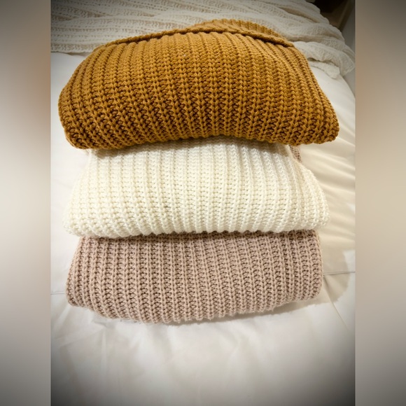 Lulus Sweater ••• Only worn once! ••• Blush rose (Size L) - Picture 4 of 9